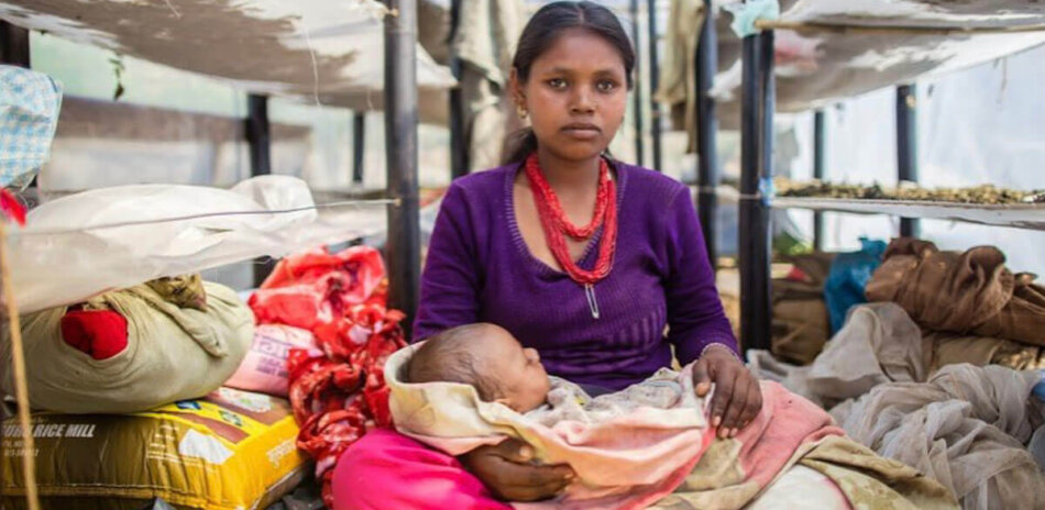 AFO Impact - Nepal - Young Mother & Child