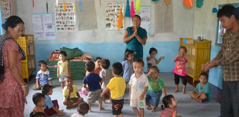 AFO Impact - Nepal - Children daycare
