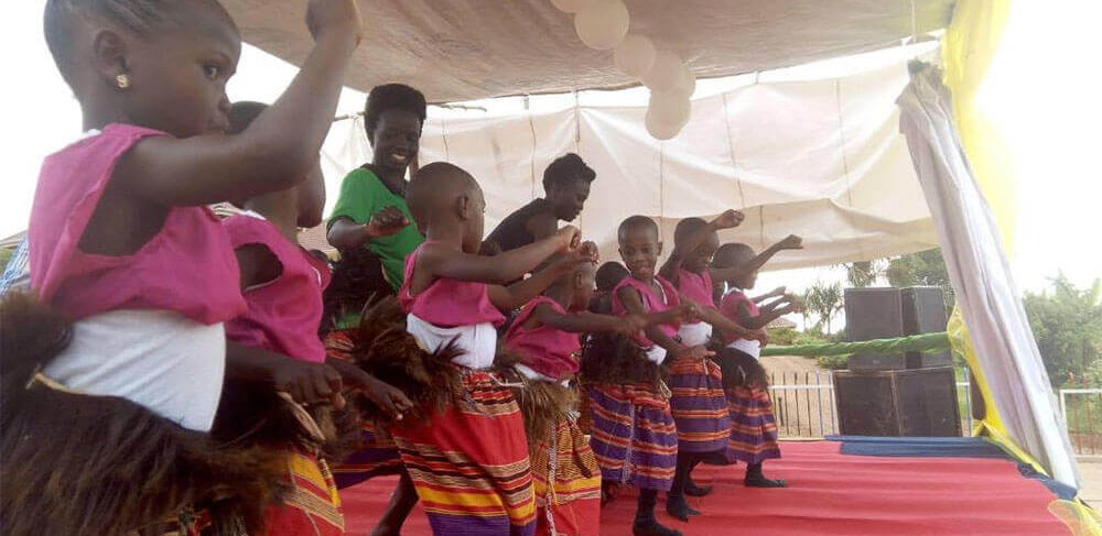 Kampala, Uganda CPC students dance performance